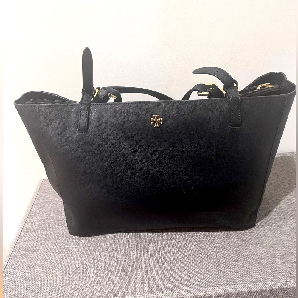 Tory Burch large saffiano leather tote